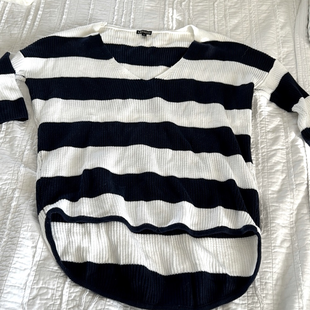 Express Striped Sweater